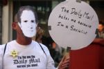 THE DAILY MAIL HATES BRITAIN PROTEST MANCHESTER
